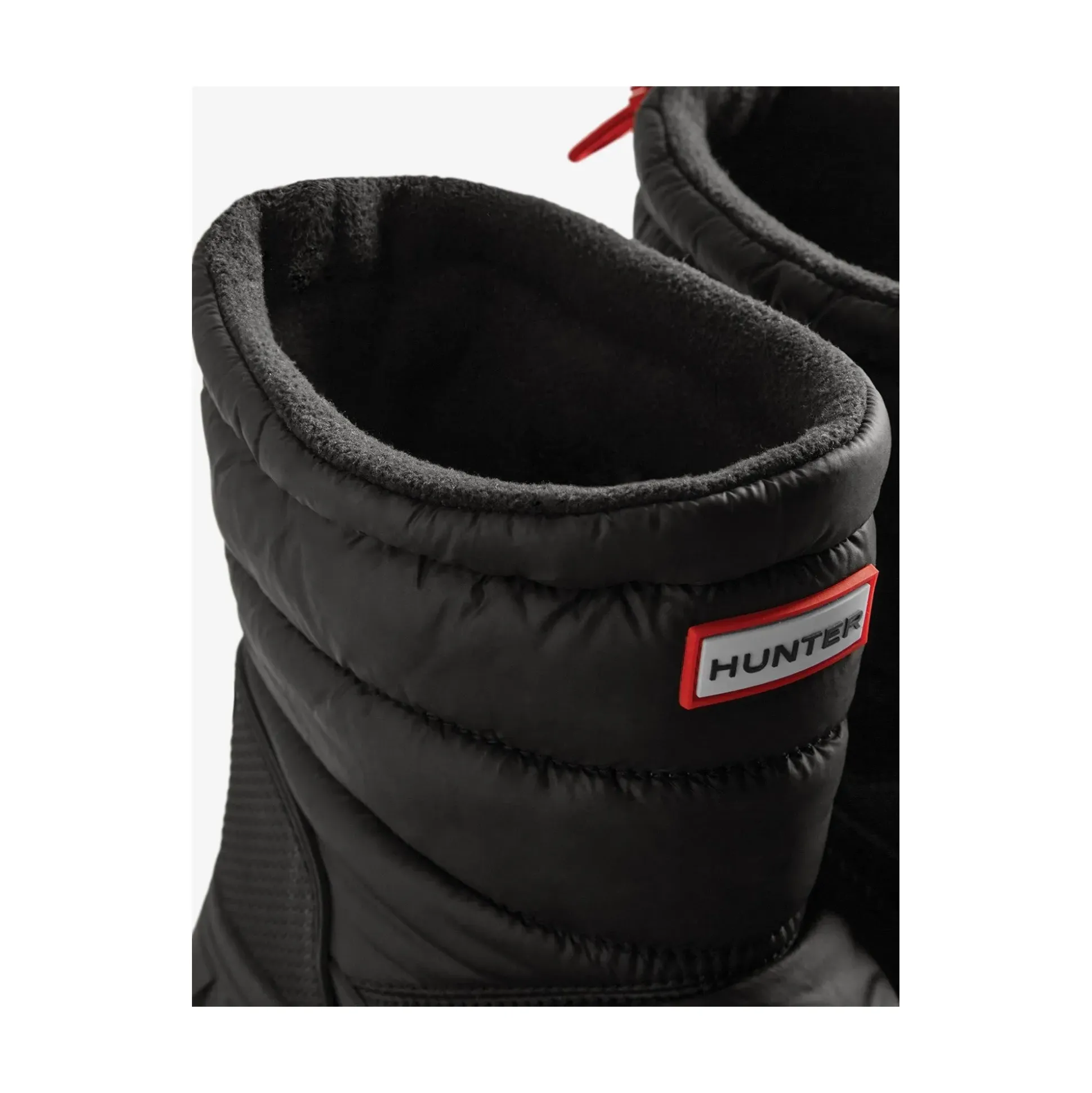 Hunter Intrepid Short Mens Snow Boot - Black