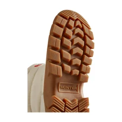 Hunter Intrepid Short Womens Snow Boot - White Willow/Gum
