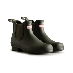 Hunter Original Chelsea Mens Boot - Dark Olive