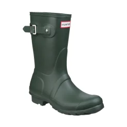 Hunter Original Short Womens Wellington Boots - Hunter Green