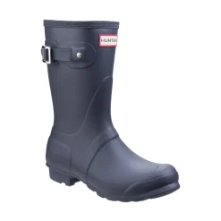 Hunter Original Short Womens Wellington Boots - Navy