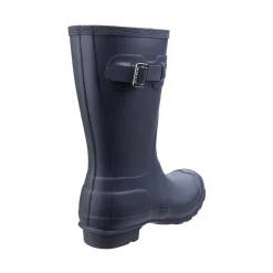 Hunter Original Short Womens Wellington Boots - Navy