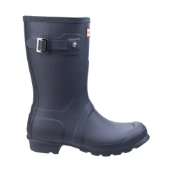 Hunter Original Short Womens Wellington Boots - Navy