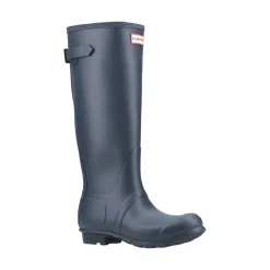 Hunter Original Tall Back Adjustable Womens Wellington Boots - Navy