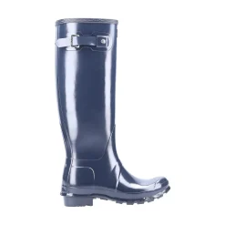 Hunter Original Tall Gloss Womens Wellington Boots - Navy