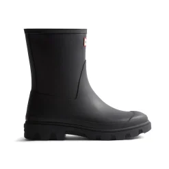 Hunter Unisex Downpour Short Boot Mens - Black