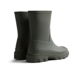 Hunter Unisex Downpour Short Boot Mens - Dark Olive