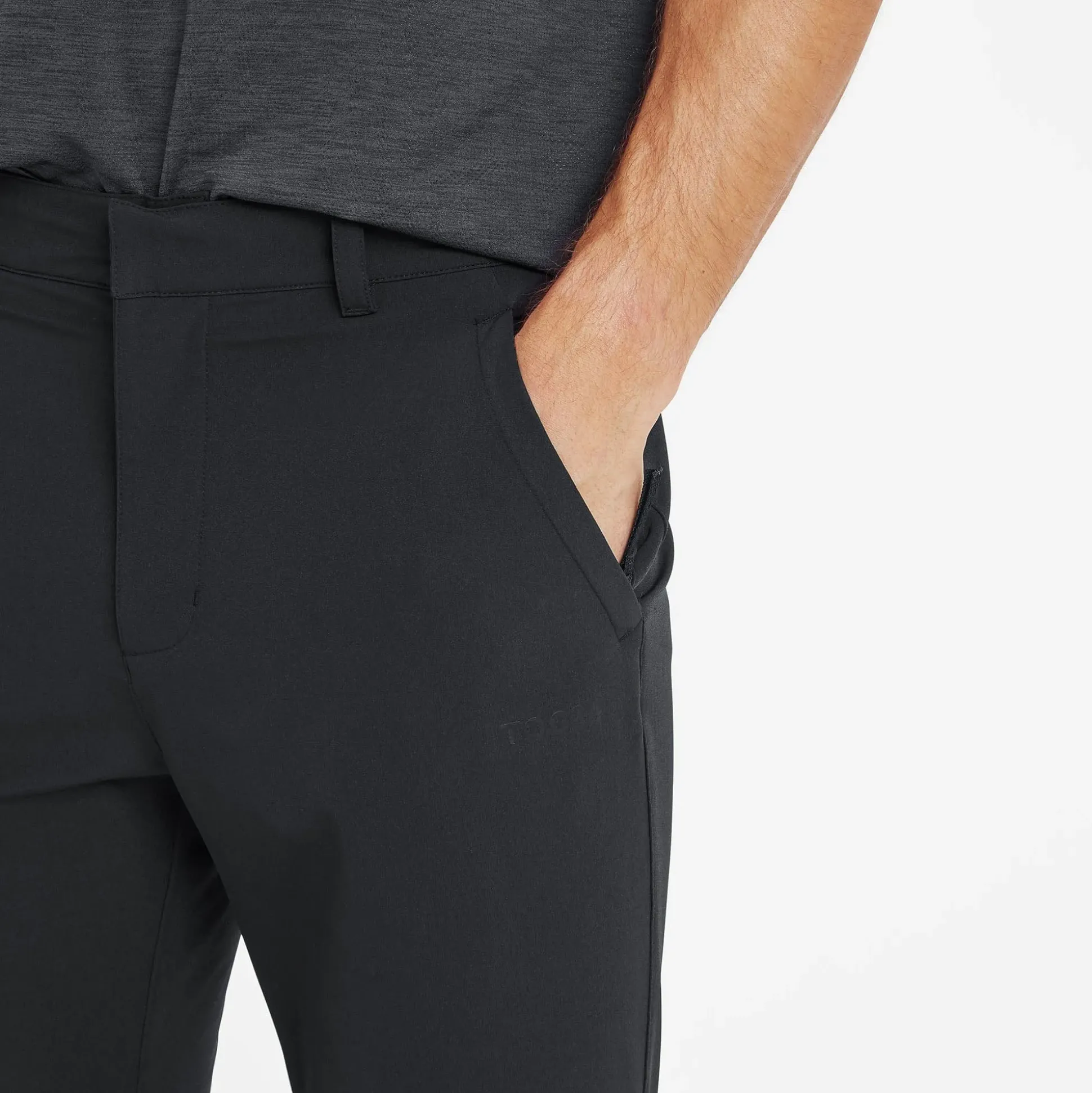 Hurstead Mens Softshell Walking Trousers Regular - Black