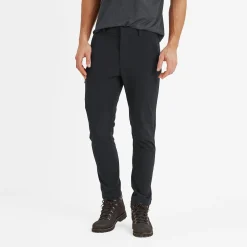 Hurstead Mens Softshell Walking Trousers Short - Black