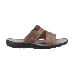 Hush Puppies Archer Mens Mule Sandal - Tan