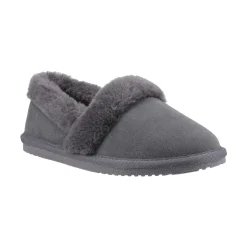 Hush Puppies Ariel Womens Slipper - Grey