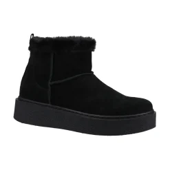 Hush Puppies Becca Ankle Boots Womens - Black