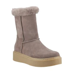 Hush Puppies Becca Mid Boot Womens - Taupe