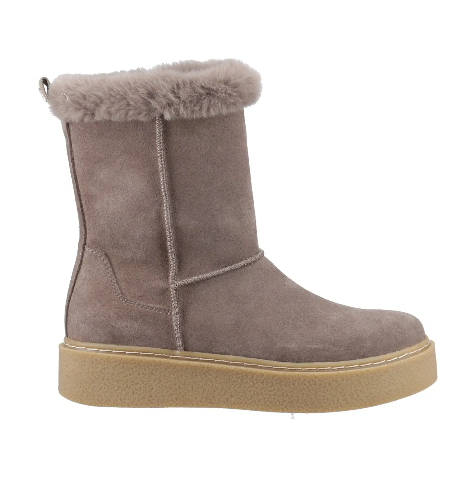 Hush Puppies Becca Mid Boot Womens - Taupe
