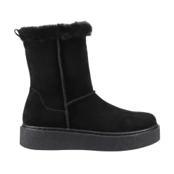 Hush Puppies Becca Mid Boot Womens - Black