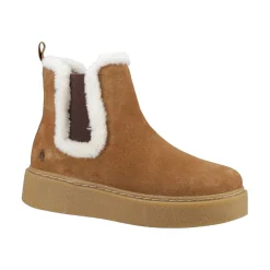 Hush Puppies Bella Ankle Boots Womens - Tan