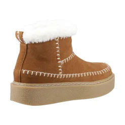 Hush Puppies Brielle Stitch Boot Womens - Tan