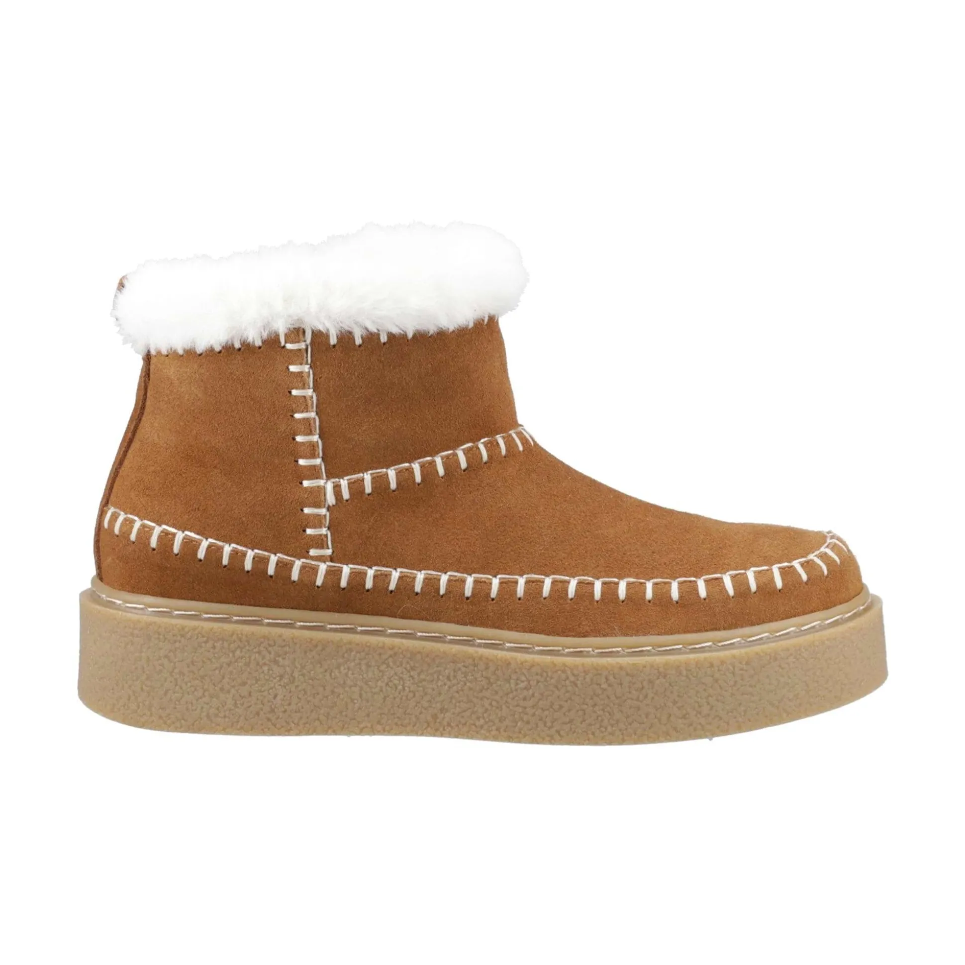 Hush Puppies Brielle Stitch Boot Womens - Tan