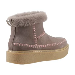 Hush Puppies Brielle Stitch Womens Boot - Taupe
