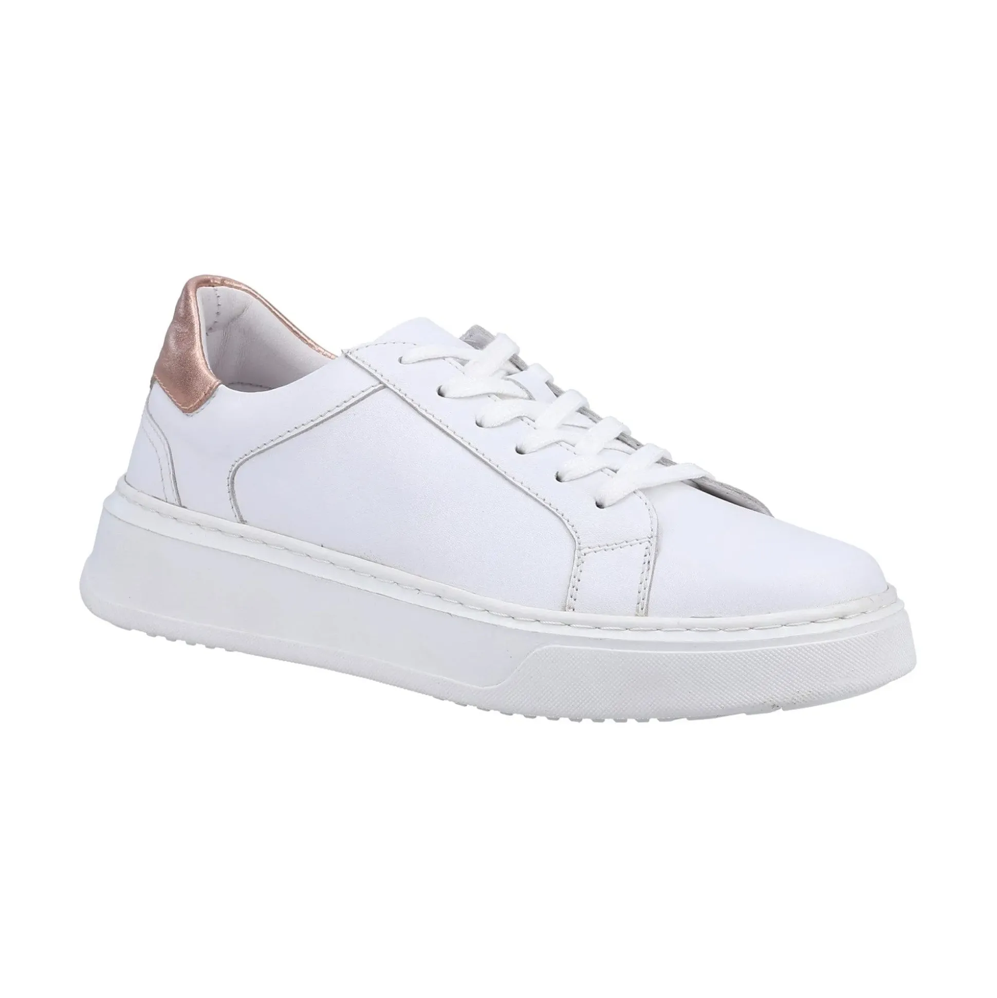 Hush Puppies Camille Lace Cupsole - White