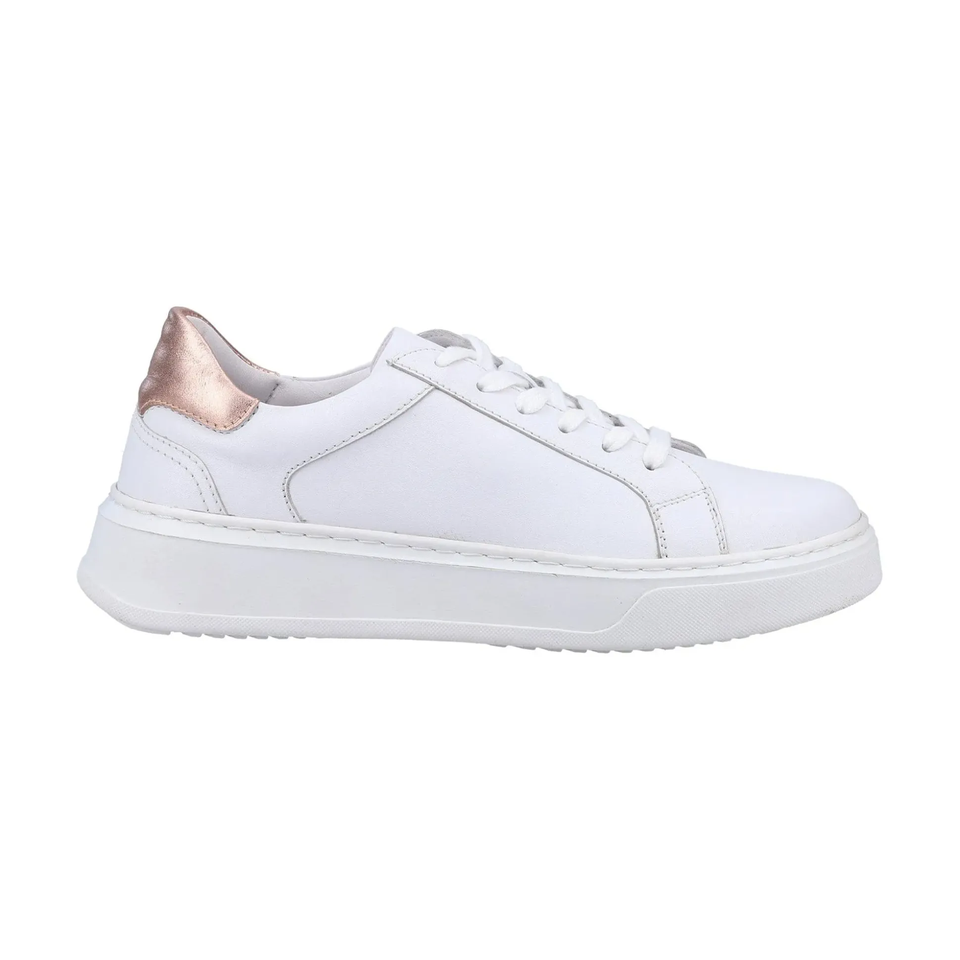 Hush Puppies Camille Lace Cupsole - White