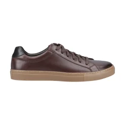 Hush Puppies Colton Mens Cupsole - Coffee