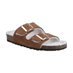 Hush Puppies Jessie Mule Womens Slipper - Tan