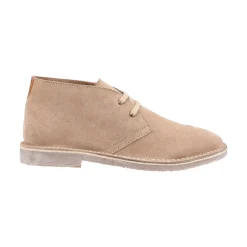 Hush Puppies Samuel Mens Boot - Sand Suede