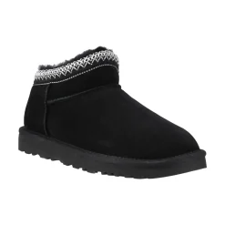 Hush Puppies Sloane Bootie Slipper Womens - Black
