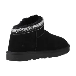 Hush Puppies Sloane Bootie Slipper Womens - Black
