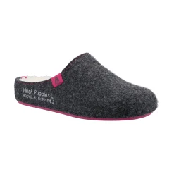 Hush Puppies The Good Slipper Womens - Charcoal
