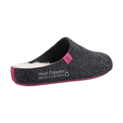 Hush Puppies The Good Slipper Womens - Charcoal