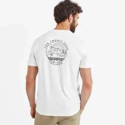 Ireland Mens 100% Cotton T-Shirt - Optic White
