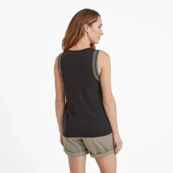 Iris Womens Vest - Washed Black