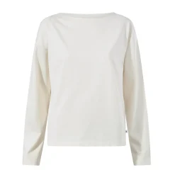 Ivy Womens Supersoft Cotton Boat Neck T-Shirt - Vanilla