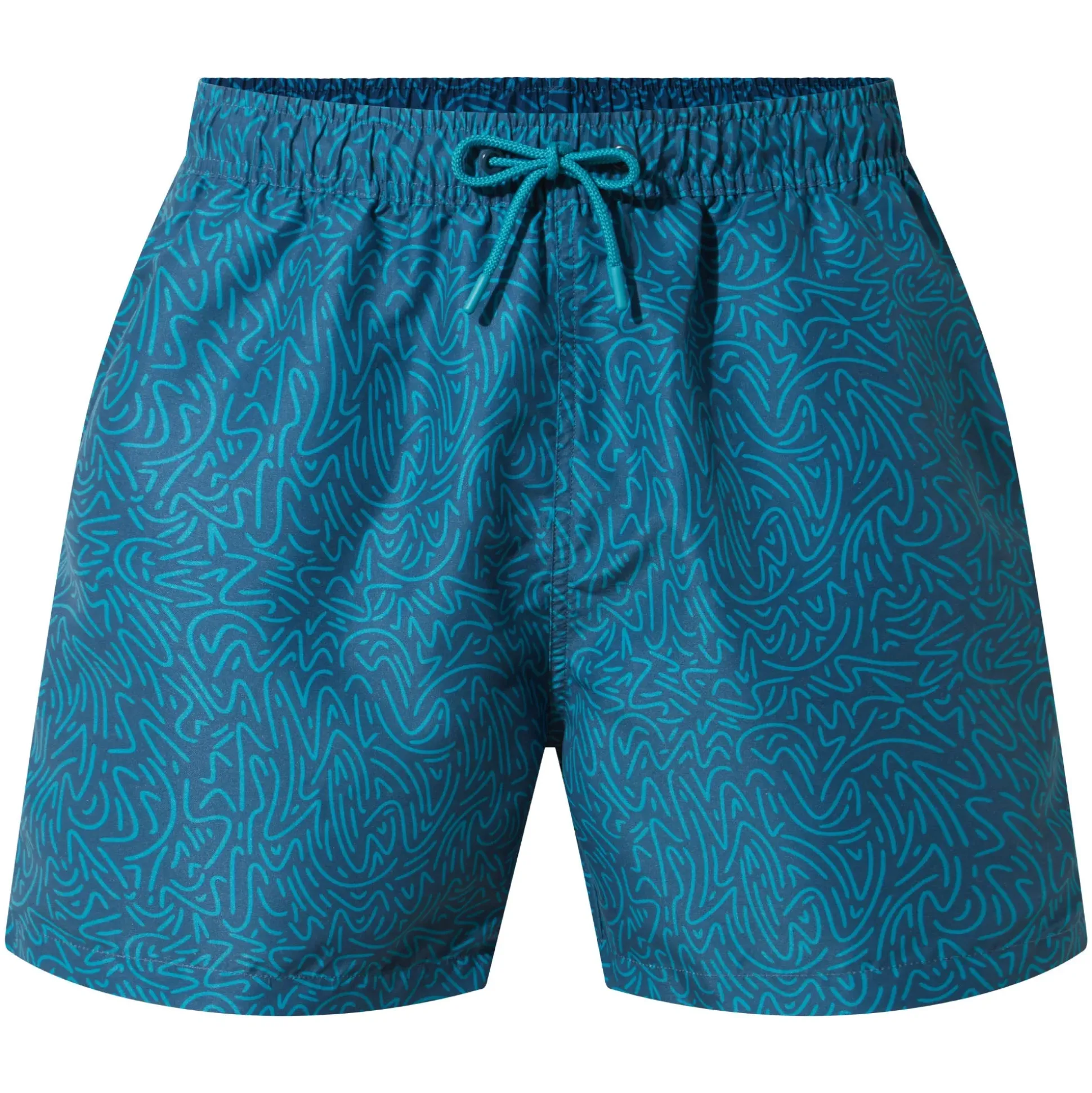 Kai Mens Swimshorts - Night Sea Sketch Print