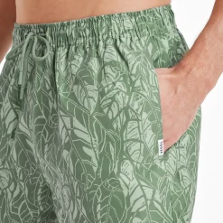 Kai Mens Swimshorts - Pistachio Palm Print