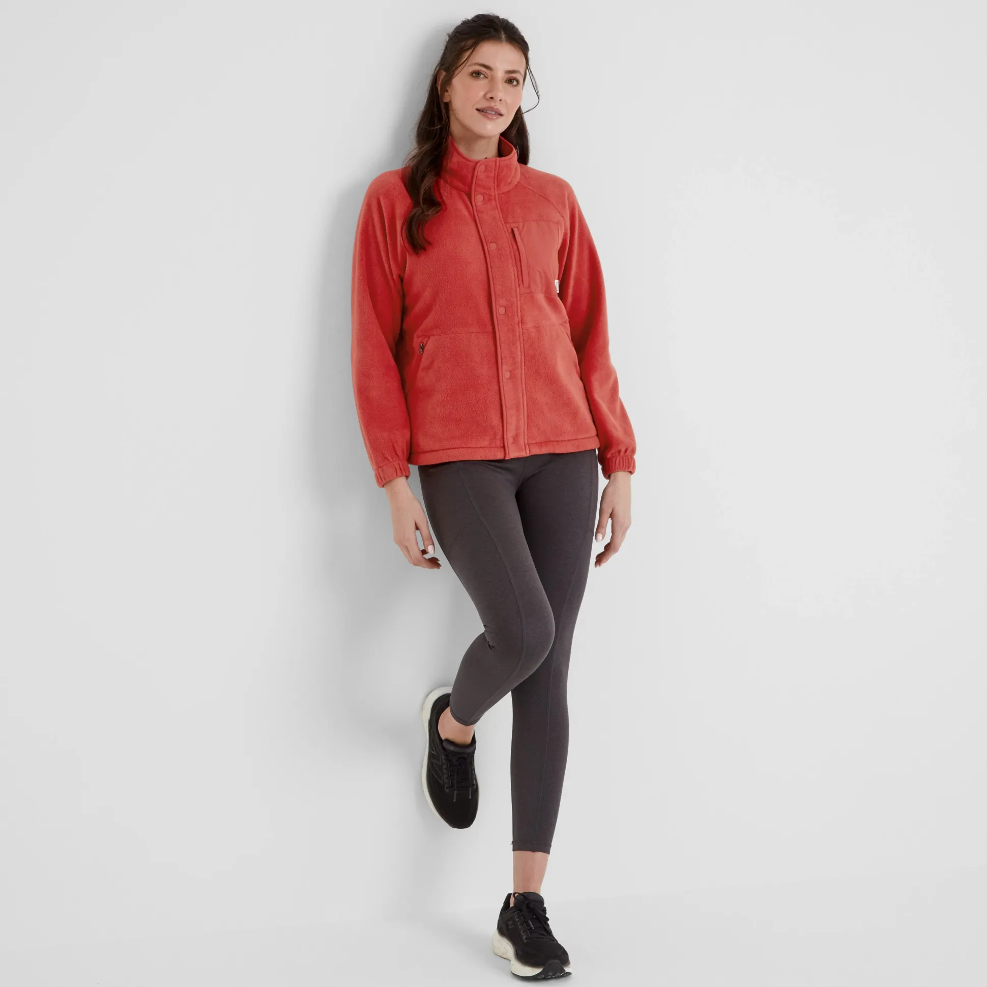 Kayford Womens Microfleece Jacket - Cranberry