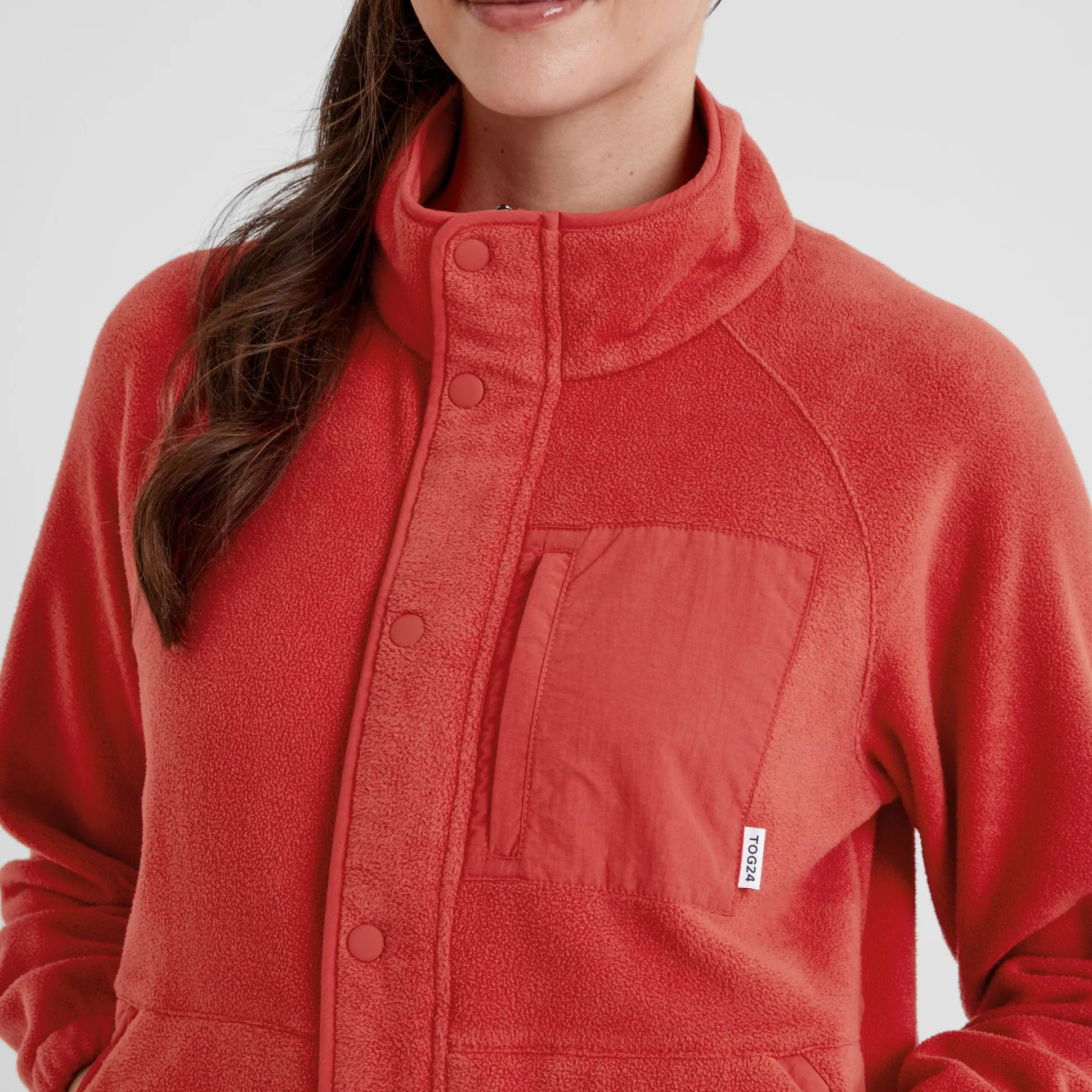 Kayford Womens Microfleece Jacket - Cranberry
