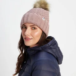 Keeley Knit Hat - Faded Pink
