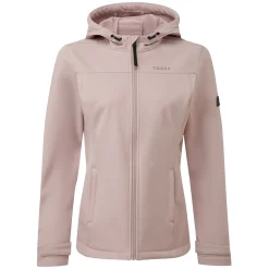Keld Womens Shower Resistant Hooded Softshell Jacket - Dusky Pink