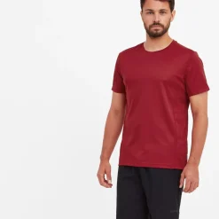 Kennedy Mens Tech T-Shirt - Chilli