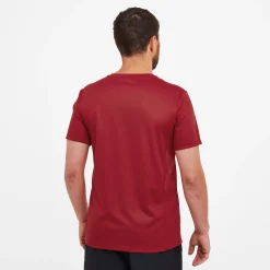 Kennedy Mens Tech T-Shirt - Chilli