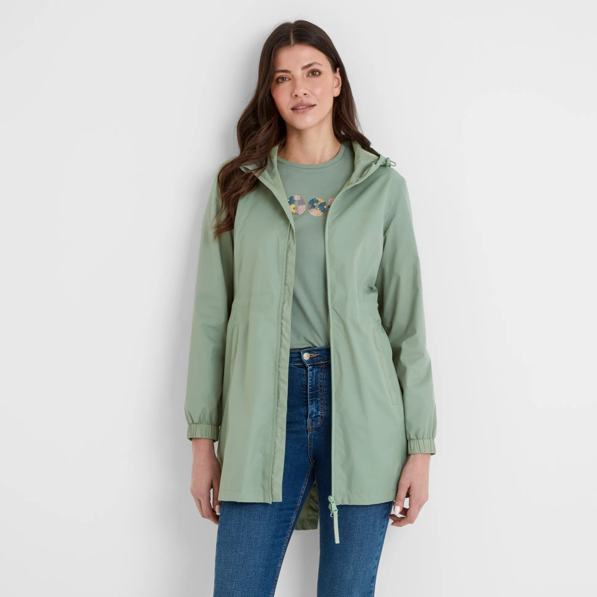 Kilnsey Womens Waterproof Jacket - Pistachio