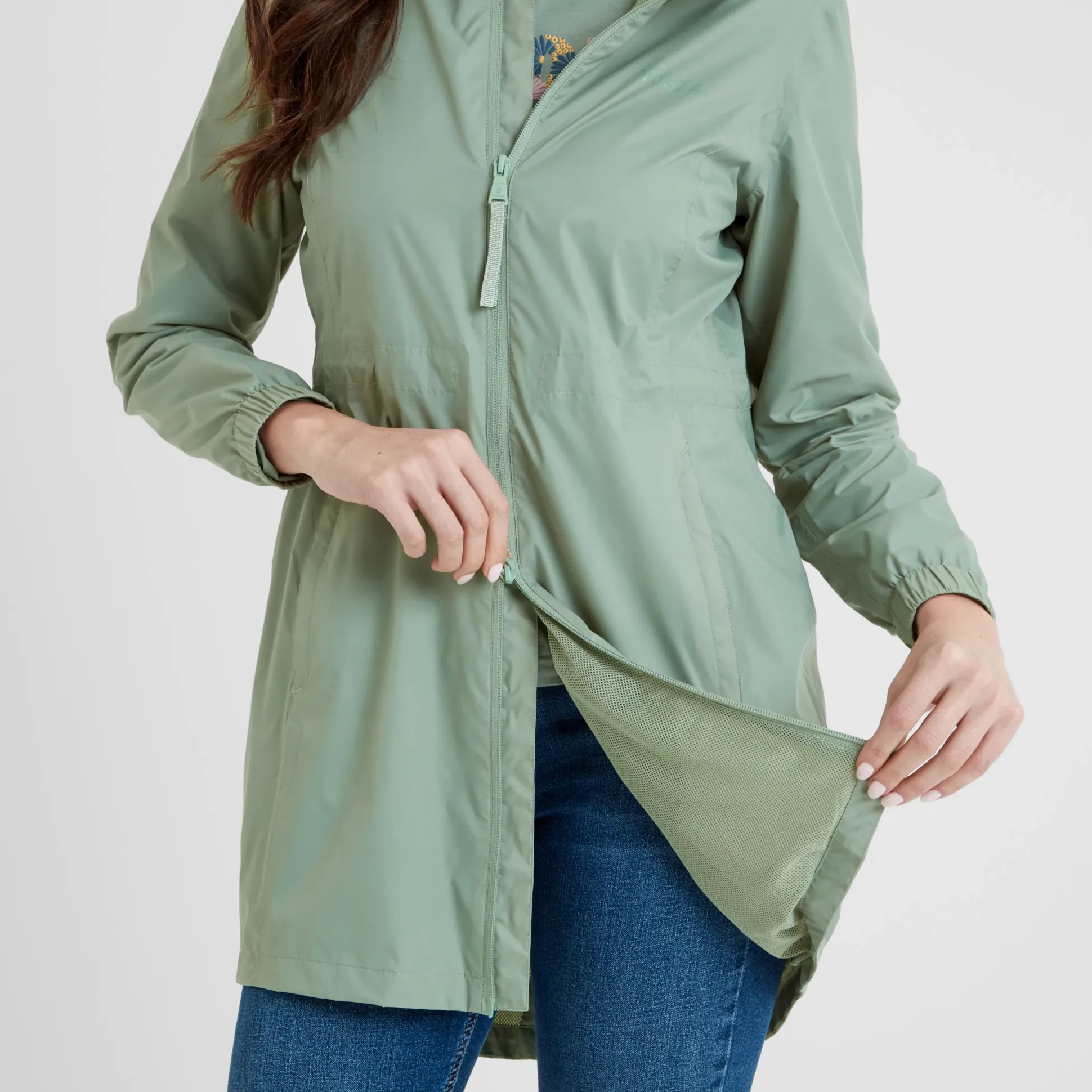 Kilnsey Womens Waterproof Jacket - Pistachio