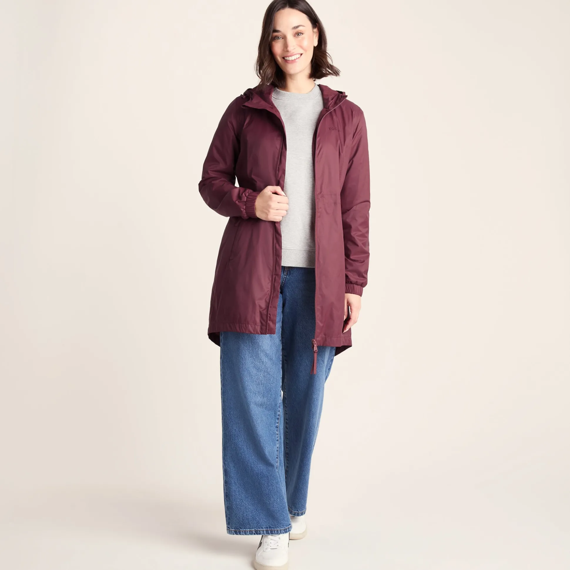 Kilnsey Womens Waterproof Jacket - Black Raspberry