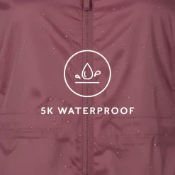 Kilnsey Womens Waterproof Jacket - Black Raspberry