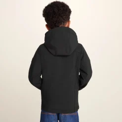 Koroma Kids Softshell Hooded Jacket - Black