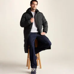 Langrick Mens Long Insulated Jacket - Black
