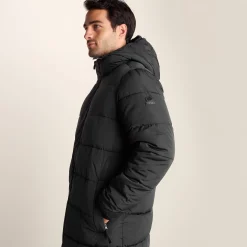 Langrick Mens Long Insulated Jacket - Black
